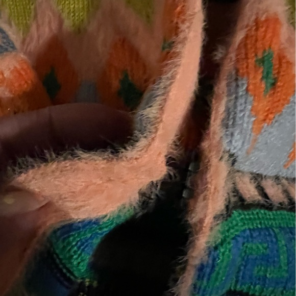 Aldo Martins fuzzy cropped cardigan - Picture 5 of 7
